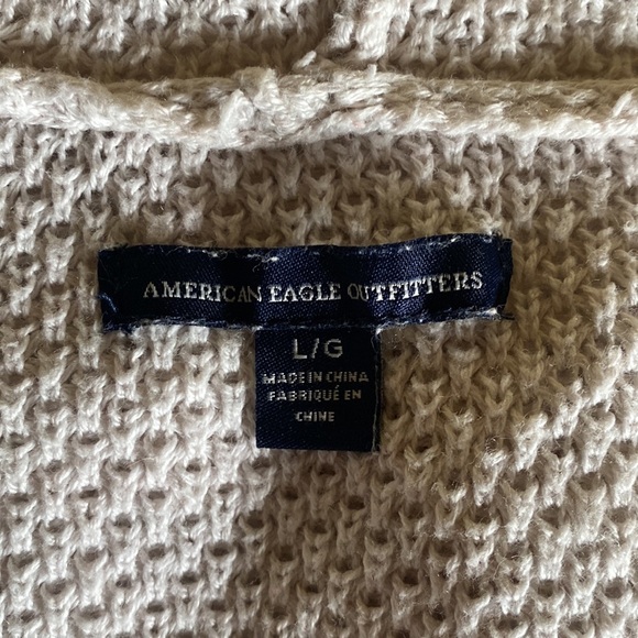 American Eagle Outfitters Knit Hooded Cardigan Sweater - Picture 6 of 7